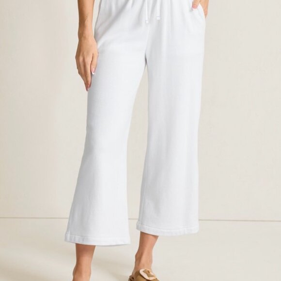 Tommy Bahama Marina Del Mar Cropped Pants Size L White - Picture 2 of 9